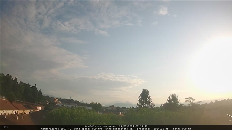 immagine della webcam nei dintorni di Milano Centrale: webcam Meda